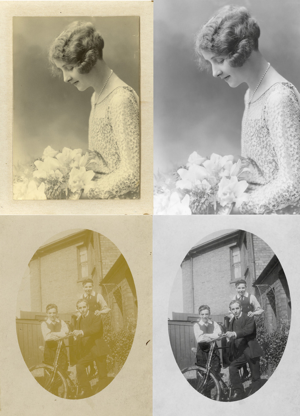 print restoration (before & after) 